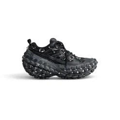 Sneaker Bouncer Screw Con Piercing da Donna in Nero