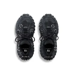 Sneaker Bouncer Screw Con Piercing  da Donna in Nero