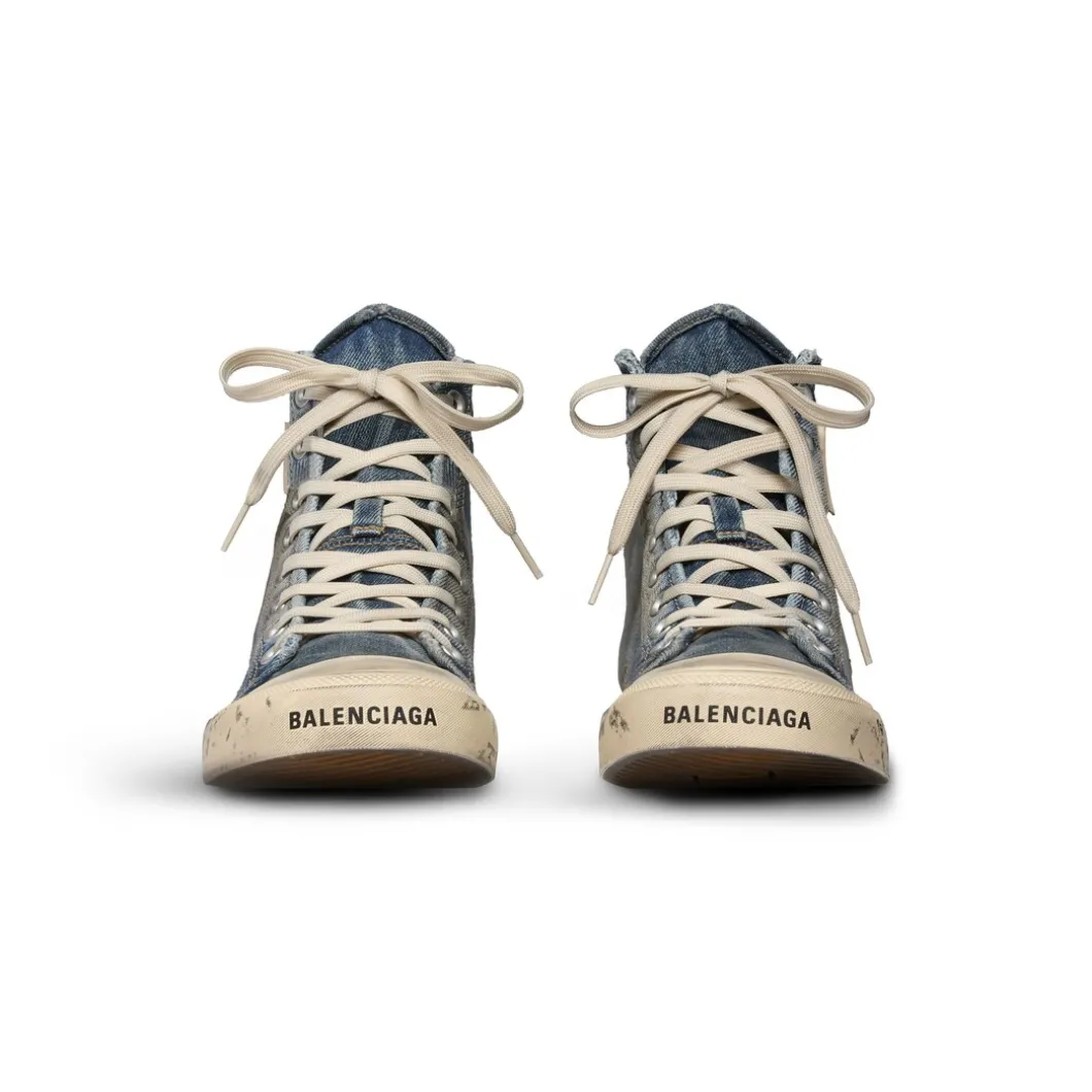 Sneaker Paris High Top da Donna in Blu