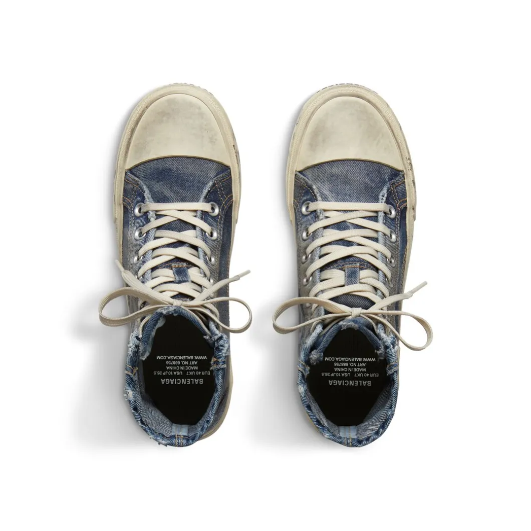 Sneaker Paris High Top da Donna in Blu