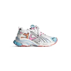 Sneaker Runner da Donna in Bianco/blu/rosa/arancione