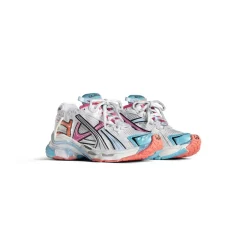 Sneaker Runner  da Donna in Bianco/blu/rosa/arancione