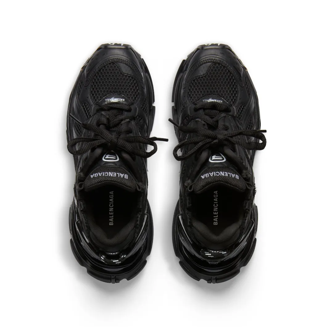 Sneaker Runner da Donna in Nero