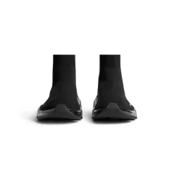 Sneaker Speed 2.0 Full Clear Sole In Maglia Riciclata da Donna in Nero