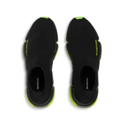Sneaker Speed 2.0 In Maglia Riciclata da Uomo in Nero