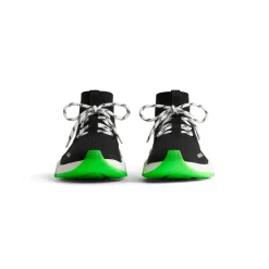 Sneaker Speed 2.0 Lace-up In Maglia Riciclata da Uomo in Nero