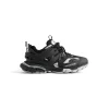 Sneaker Track  da Donna in Nero/argento