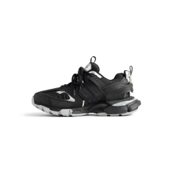 Sneaker Track  da Donna in Nero/argento