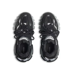 Sneaker Track  da Donna in Nero/argento