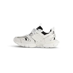 Sneaker Track Sock da Donna in Bianco