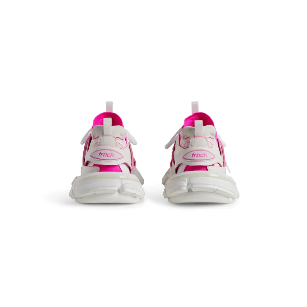 Sneaker Track Sock da Donna in Bianco