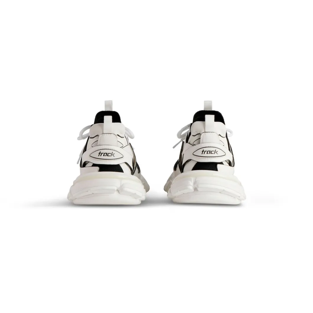 Sneaker Track Sock da Donna in Bianco