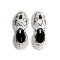 Sneaker Track Sock da Donna in Bianco
