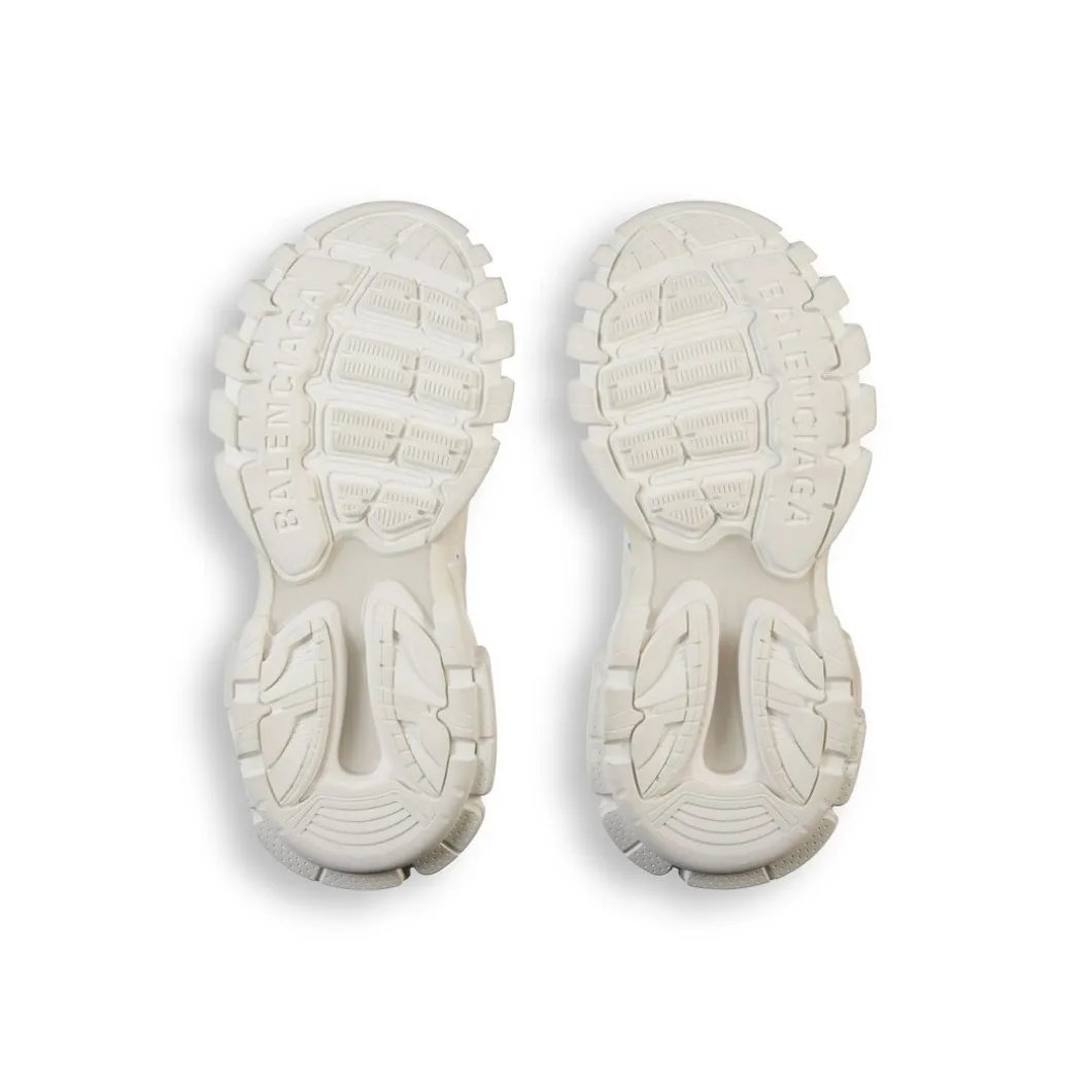 Sneaker Track Sock da Donna in Bianco