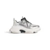 Sneaker Triple S da Donna in Nero/bianco/argento