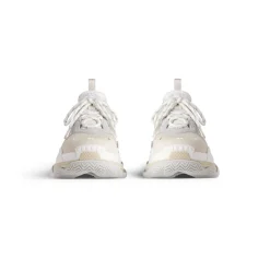 Sneaker Triple S  da Donna in Bianco Sporco