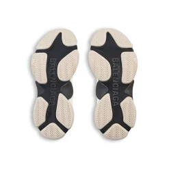 Sneaker Triple S da Donna in Nero/bianco/argento