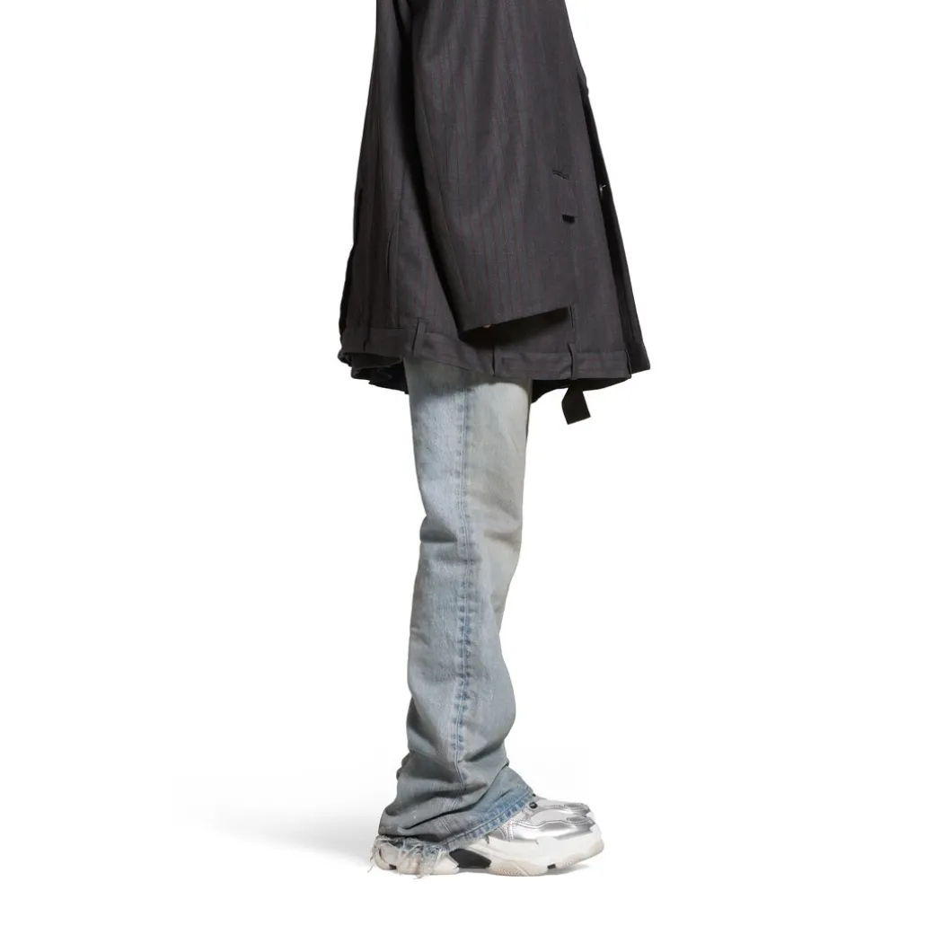 Sneaker Triple S da Donna in Nero/bianco/argento
