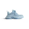 Sneaker Triple S Denim  da Donna in Blu