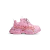 Sneaker Triple S Diy Metal  da Donna in Rosa/bianco/rosso