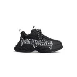 Sneaker Triple S Diy Metal  da Donna in Nero/bianco