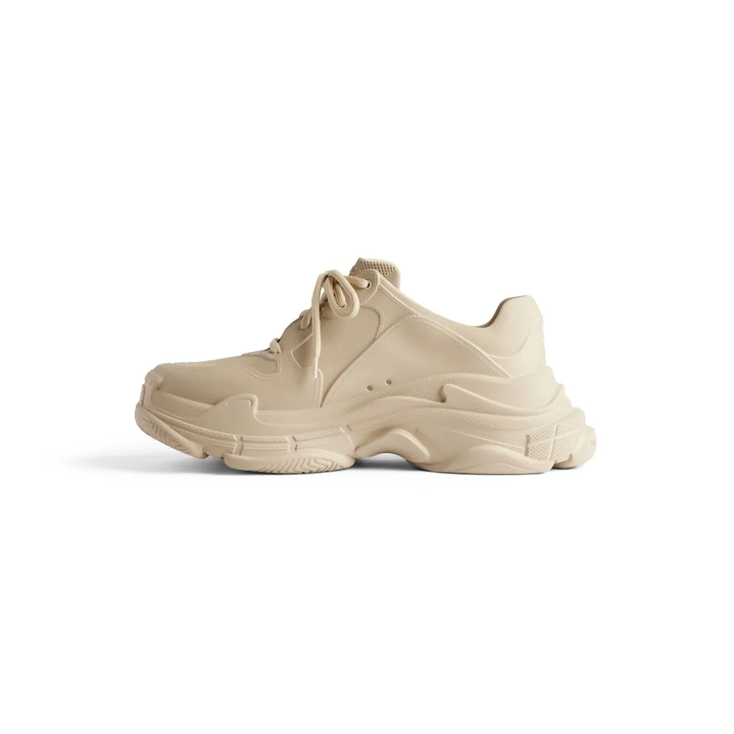 Sneaker Triple S Mold da Donna in Beige