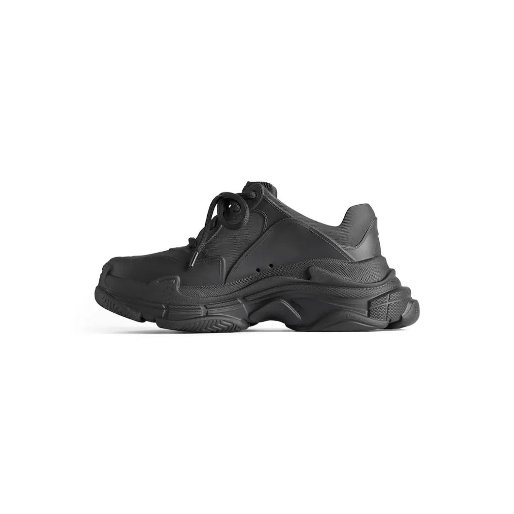 Sneaker Triple S Mold da Donna in Nero