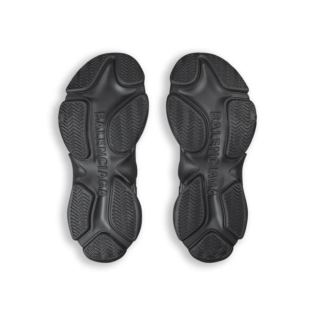 Sneaker Triple S Mold da Donna in Nero
