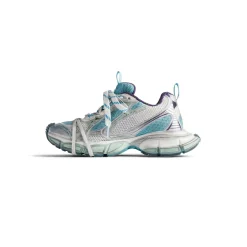 Sneaker 3xl da Donna in Azzurro/bianco/viola