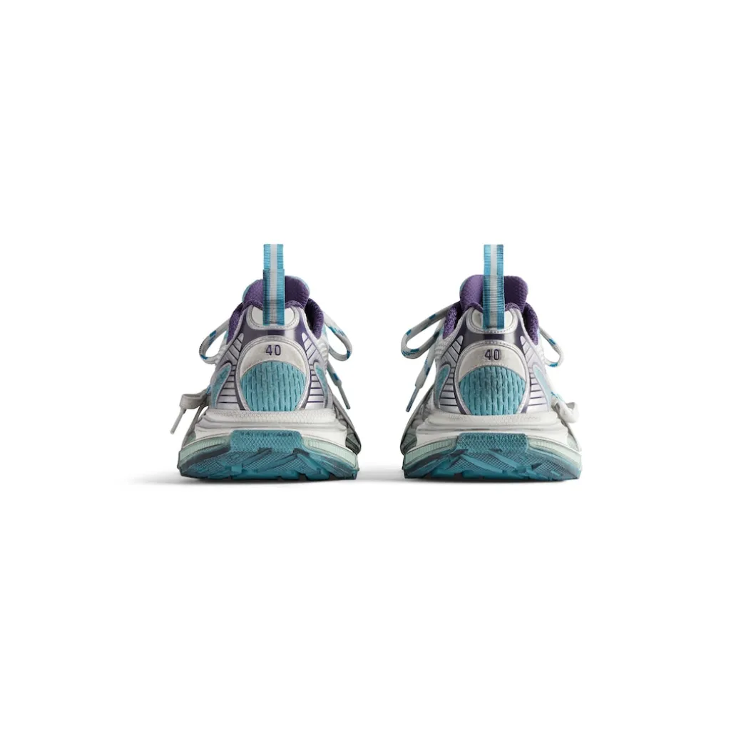 Sneaker 3xl da Donna in Azzurro/bianco/viola