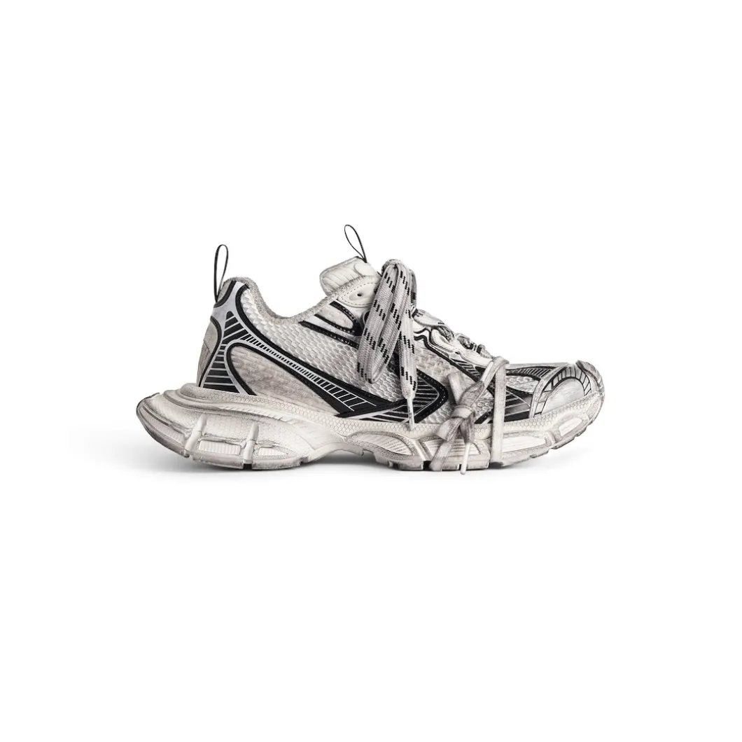 Sneaker 3xl da Donna in Bianco/nero