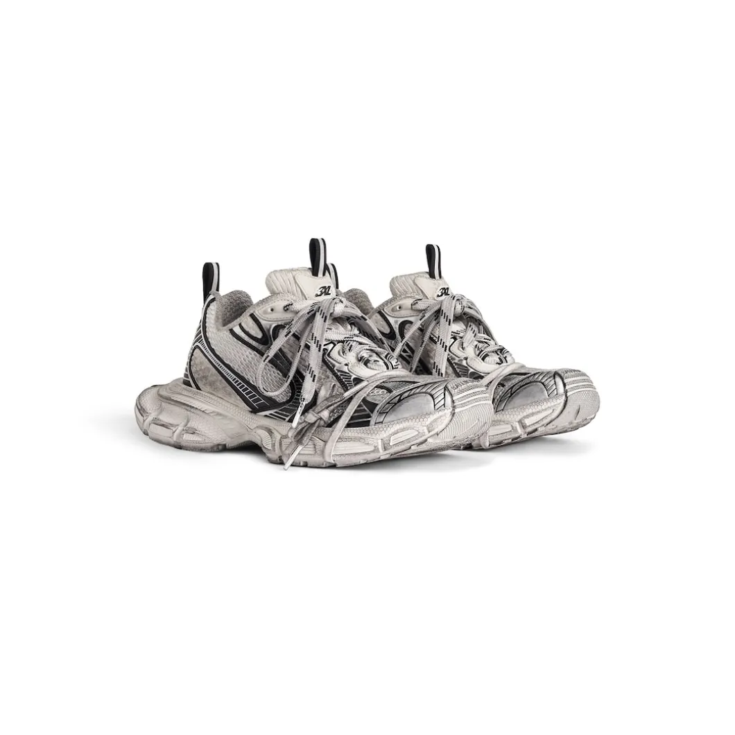 Sneaker 3xl da Donna in Bianco/nero