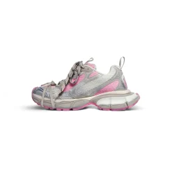 Sneaker 3xl  da Donna in Bianco/grigio/rosa