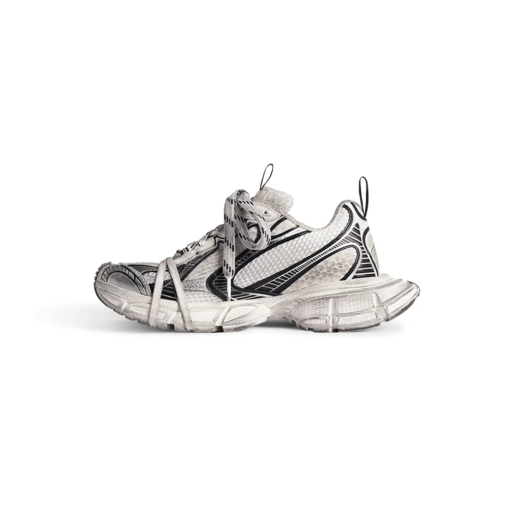 Sneaker 3xl da Donna in Bianco/nero
