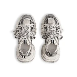 Sneaker 3xl da Donna in Bianco/nero