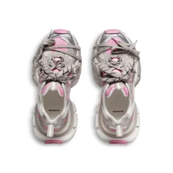 Sneaker 3xl  da Donna in Bianco/grigio/rosa