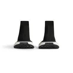 Sneaker 3xl Sock In Maglia Riciclata da Donna in Nero