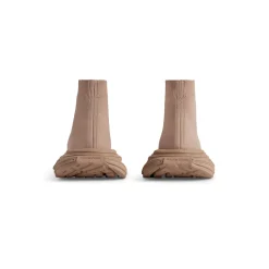 Sneaker 3xl Sock In Maglia Riciclata da Donna in Beige
