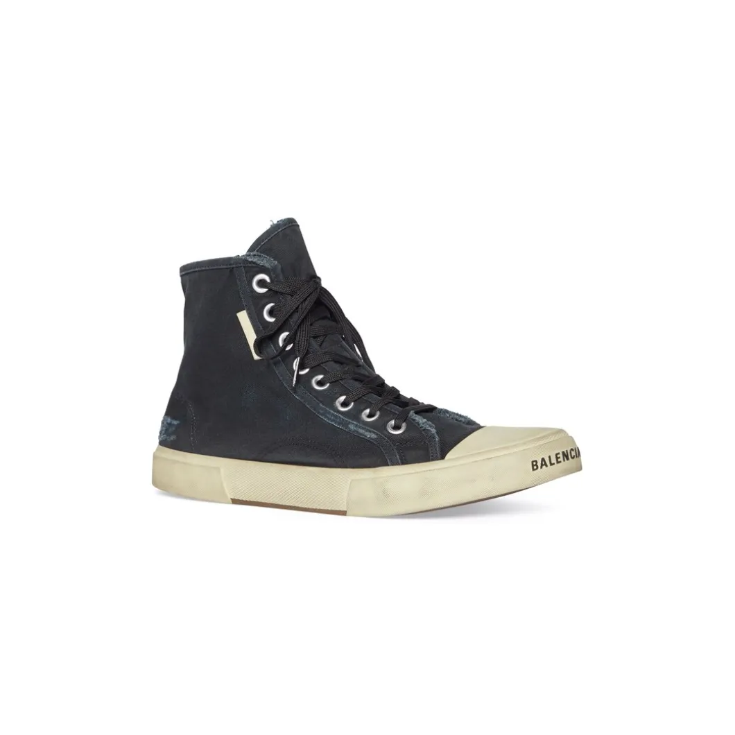 Sneakers Paris High Top da Donna in Nero