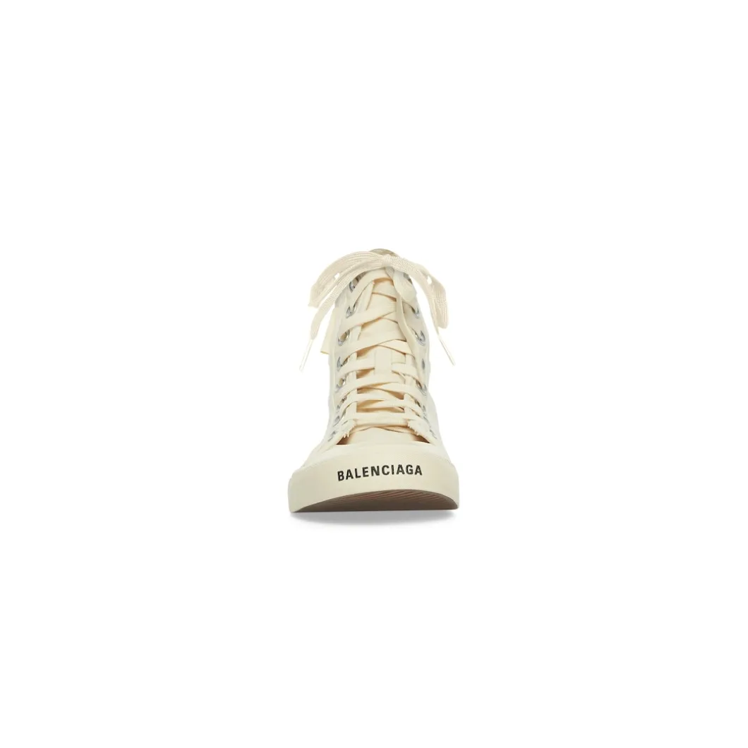 Sneakers Paris High Top da Donna in Bianco