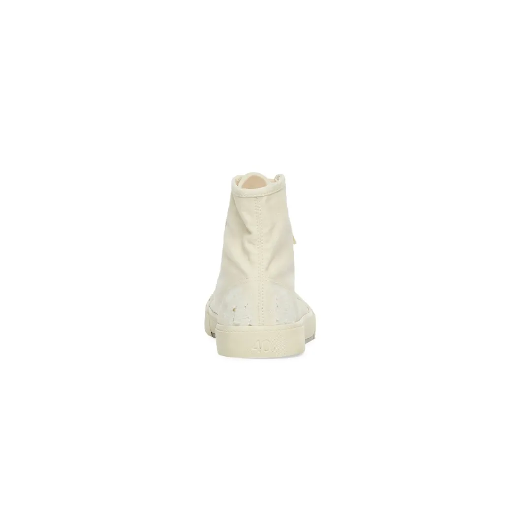 Sneakers Paris High Top da Donna in Bianco