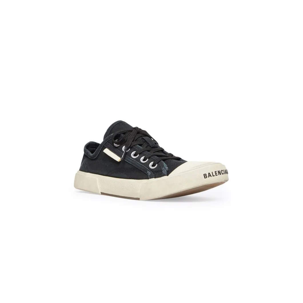 Sneakers Paris Low Top da Donna in Nero