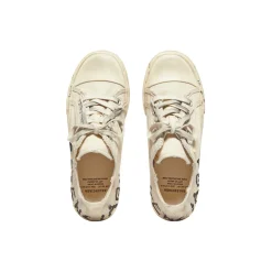 Sneakers Paris Low Top Graffiti da Donna in Bianco