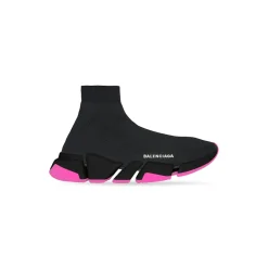 Sneakers Speed 2.0 Clear Sole In Maglia Riciclata  da Donna in Nero