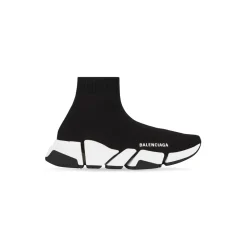 Sneakers Speed 2.0 In Maglia Riciclata Con Suola Bicolore da Donna in Nero