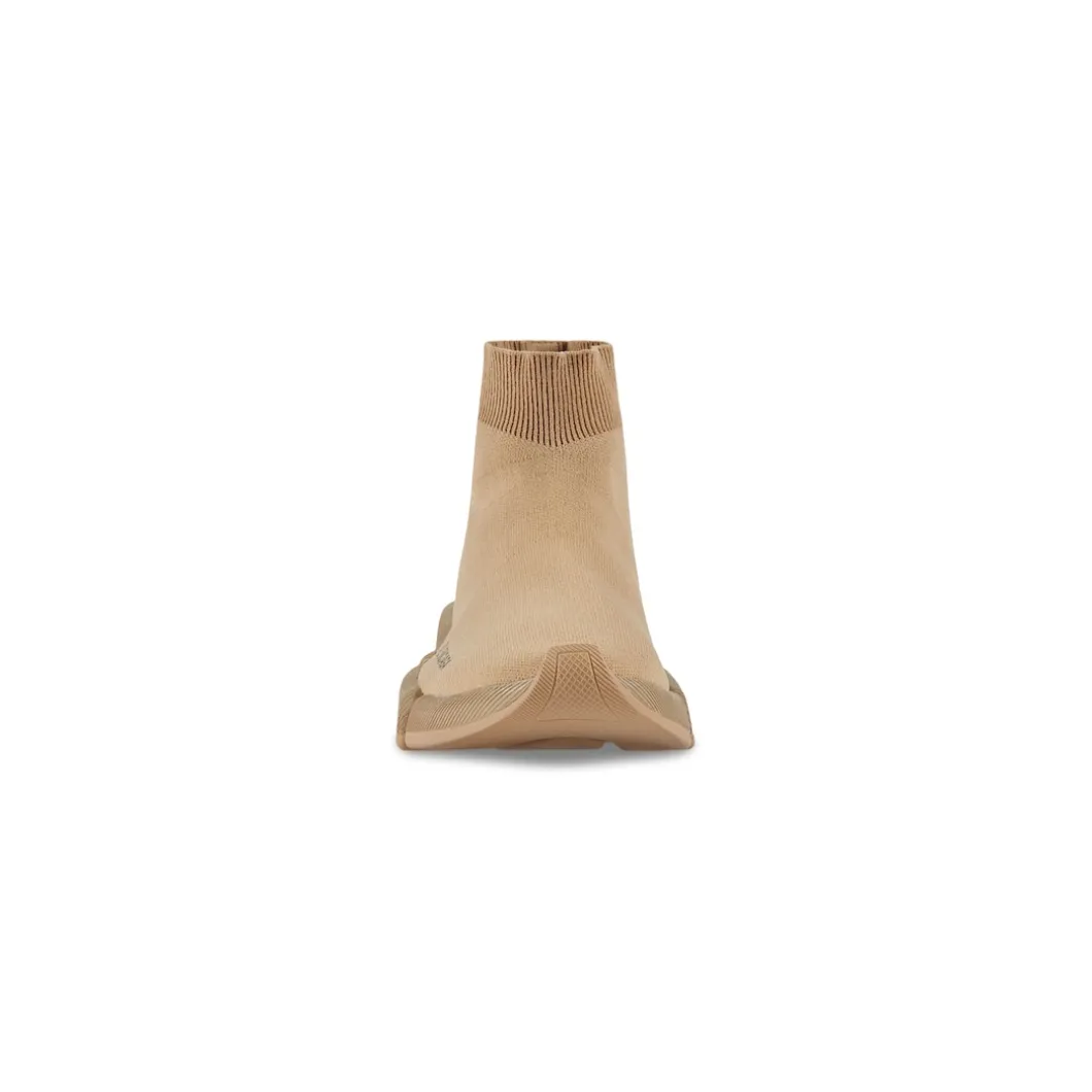 Sneakers Speed 2.0 In Maglia Riciclata da Donna in Beige