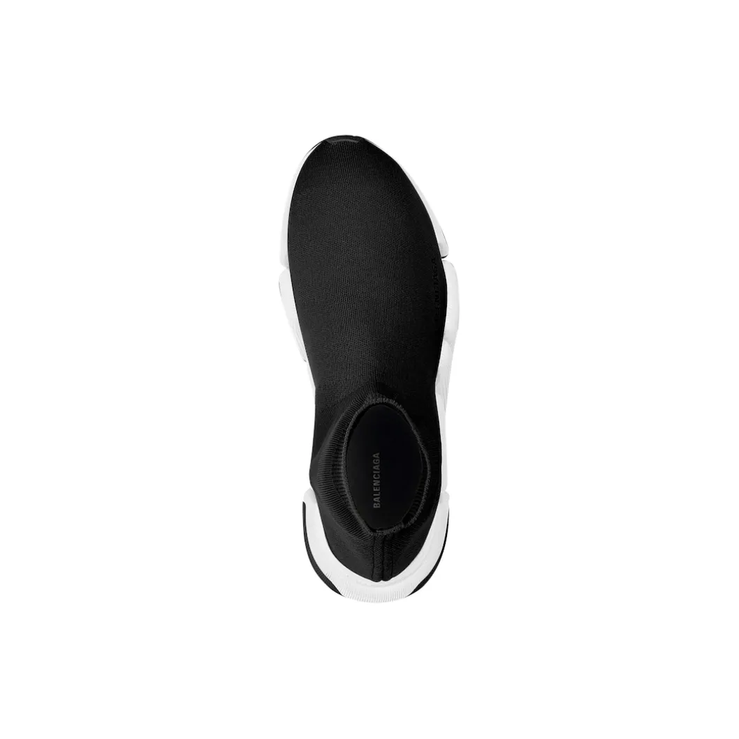 Sneakers Speed 2.0 In Maglia Riciclata Con Suola Bicolore da Donna in Nero