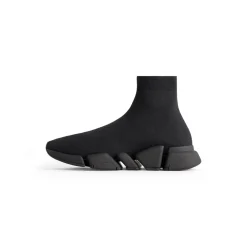 Sneakers Speed 2.0 In Maglia Riciclata da Donna in Nero