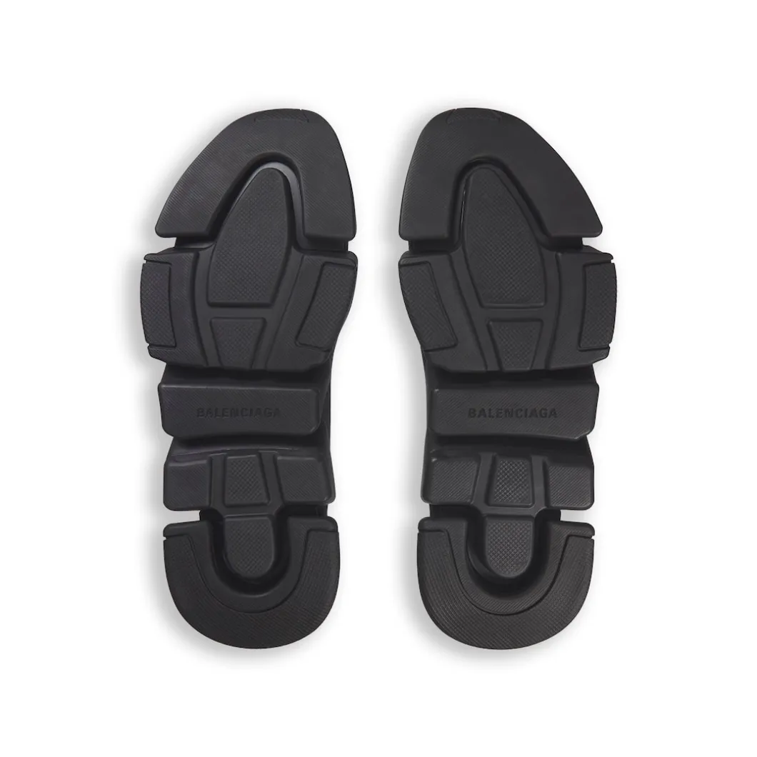 Sneakers Speed 2.0 In Maglia Riciclata da Donna in Nero