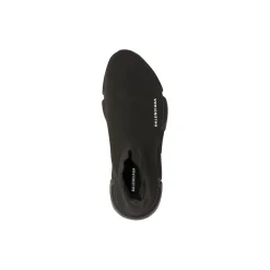 Sneakers Speed In Maglia Riciclata da Donna in Nero